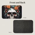 thumbnail image 2 of Pofeuu Flower Horn Skull Print Hem Mat 40x60 - Multipurpose Doormat for Indoor & Outdoor Use - Welcome Your Guests with our Entrance Mat, 2 of 6