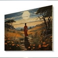 thumbnail image 2 of Designart "Oriental Story Sacred Pilgrimage" Asian Art Print on Natural Pine Wood, 2 of 5