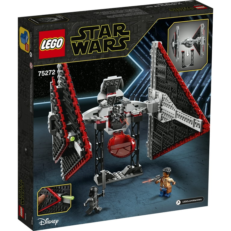 Bane mm Rasende LEGO Star Wars Sith TIE Fighter 75272 Collectible Building Kit (470 Pieces)  - Walmart.com
