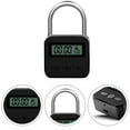 thumbnail image 1 of Metal Timer Lock LCD Display Multi Function Household Safety Lock Built-in Smart Chip Digital Timer Switch Automatic Unlock, 1 of 8