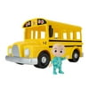 Samsung CoComelon Official Yellow JJ School Bus with Sound, 10IN Feature Vehicle with 3in Figure, For Ages 2+
