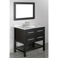 thumbnail image 2 of Bosconi SB-250-3 36 in. Single Bathroom Vanity Set, 2 of 11