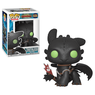 Funko Pop! Rides Deluxe: HTTYD - Hiccup With Toothless - How To Train