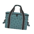 thumbnail image 4 of Bolsa de almuerzo térmica, bolsa de refrigeración para hombres y mujeres, portátil, impermeable, grande Verde, 4 of 9