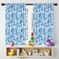 thumbnail image 5 of Blackout Kids Curtains,Blue Butterfly Pattern Childrens Insulated Curtains Set Of 2,Bedroom Essentials,Toddler Room Decor 42"x54", 5 of 5