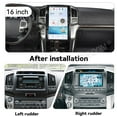 thumbnail image 4 of TPXINXIN 16 inch Tesla style screen car radio player for Toyota Land Cruiser 2008-2015 Android head unit IPS touch screen car GPS navigation multimedia player, 4 of 10