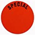 thumbnail image 3 of Special Stickers, 1.5" Round, Fluorescent Red, 1000, 3 of 3