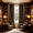 Brown, variant on Home Office Velvet Curtains 2 Panels, 8 Metal Grommet Top Window Drapes, Privacy & Light Filtering for Home Office, 14 Colors, 52"x84"/52"x96"/52"x108" Inch