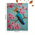 thumbnail image 3 of Flower Hummingbird Canvas Painting Wall Art Home Decor for Living Room Bedroom Dining Room Office Hotel Hallway, 3 of 8