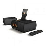 XtremeMac Luna SST Dual Alarm Clock with Detachable Speaker for iPod and iPhone (Black)