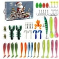 thumbnail image 1 of TIELUTT Fishing Set Christmas Advent Blind Fishing Enthusiasts Christmas Set Christmas for Blind Battery Candlesticks Kitchen Timer Cat Toddler Timer Sand Teeth Brushing Timer Wind up Timer with Alarm, 1 of 5