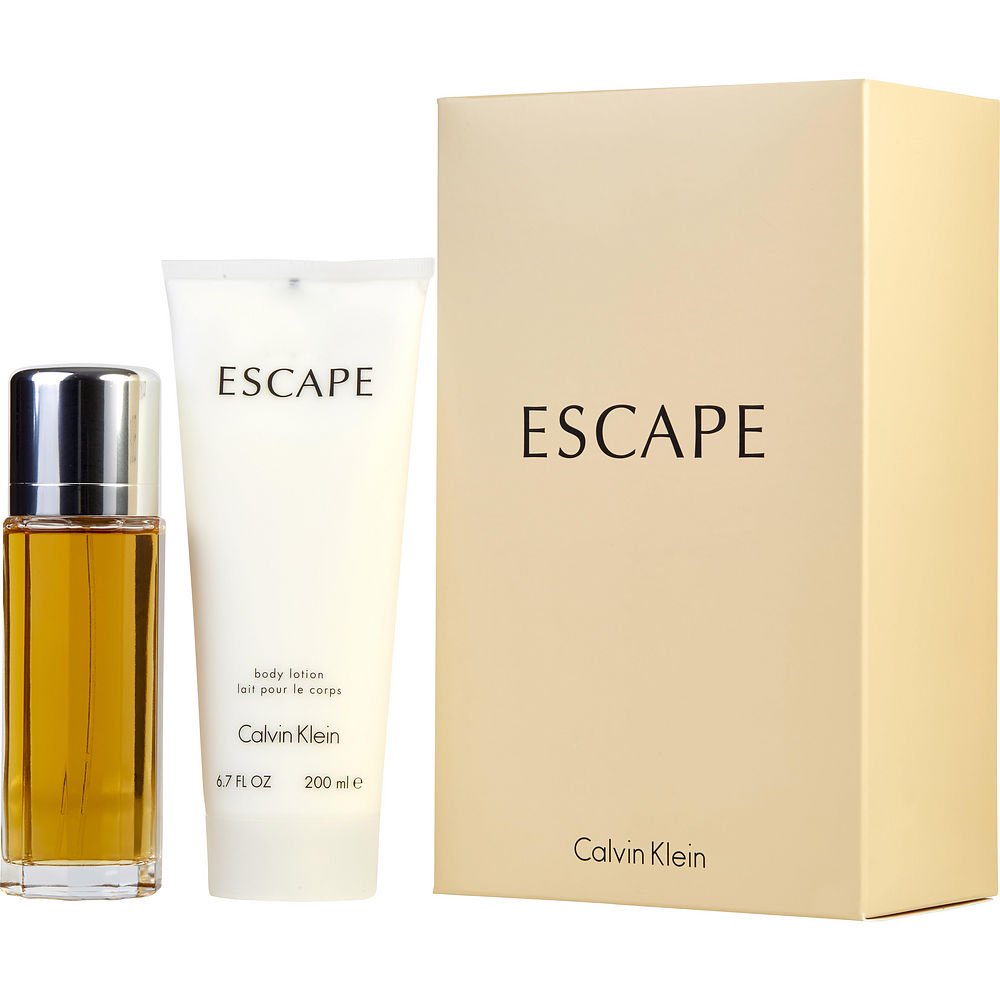 Calvin Klein Escape Women Eau De Parfum Spray 3.4 Oz & Body Lotion 6.7 Oz By Escape Walmart