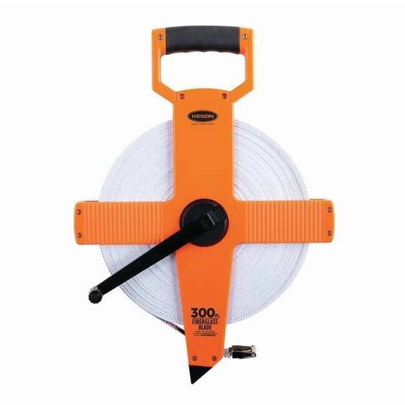 Keson 300 ft/90m Engineer's Tape Measure, 1/2 in Blade OTR-10M-300