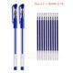 thumbnail image 1 of Juego de bolígrafos de Gel para escuela y oficina, recambios de tinta negra/azul, varillas de 0,38/0,5/0,7mm, suministros de examen, papelería, 22 unidades, 1 of 4