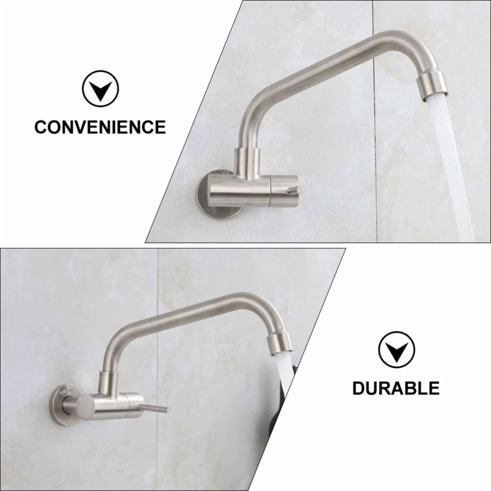 Single Cold Faucet Kitchen Drinking Water Tap Home Sink Water-Tap