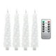 thumbnail image 2 of Xihbxyly Velas Led Navideñas con Forma de Piña, Control Remoto Incluido, Función de Seguridad Sin Llama, Ambiente Festivo para Decoración Navideña, Funciona con Pilas, Juego de 4 Piezas, 2 of 6