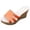 Orange, variant on Wedge Sandals for Women Fashion Cutout Leather Platform Cork Wedges Heels Nonslip Casual Slip on Dress Shoes Ladies Summer Footwear Brown Size 9