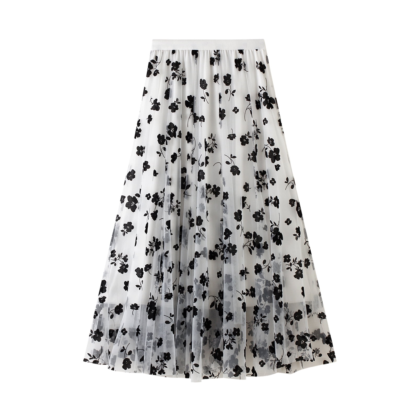 a line midi skirt 3d