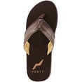 thumbnail image 7 of Norty Men's Soft EVA Flip Flop Thong Sandal Shoe 41501-9D(M)US (Chocolate Brown), 7 of 7
