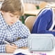 thumbnail image 5 of Estuche portátil para lápices, gran capacidad, estilo moderno, organizador de escritorio, estuche metálico plegable, para oficina,Wsvlmg, 5 of 9