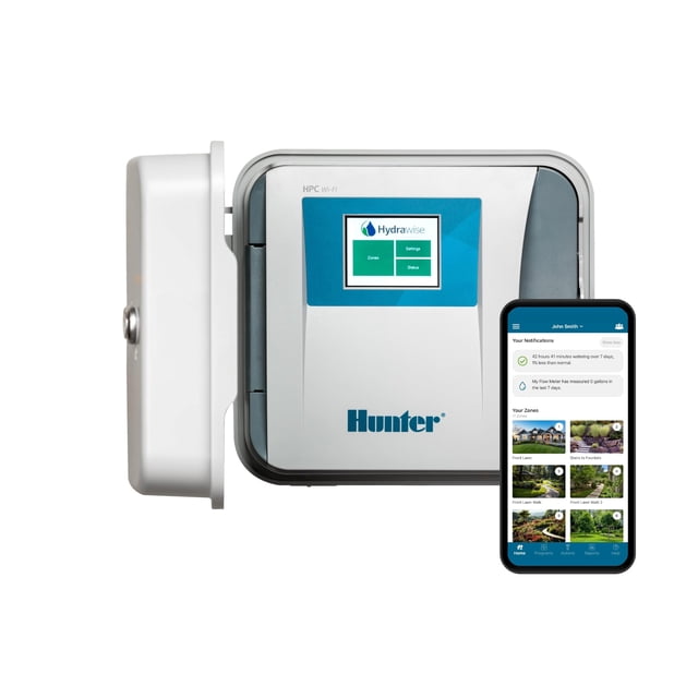 Controlador de riego WiFi inteligente Hunter Hydrawise HPC400