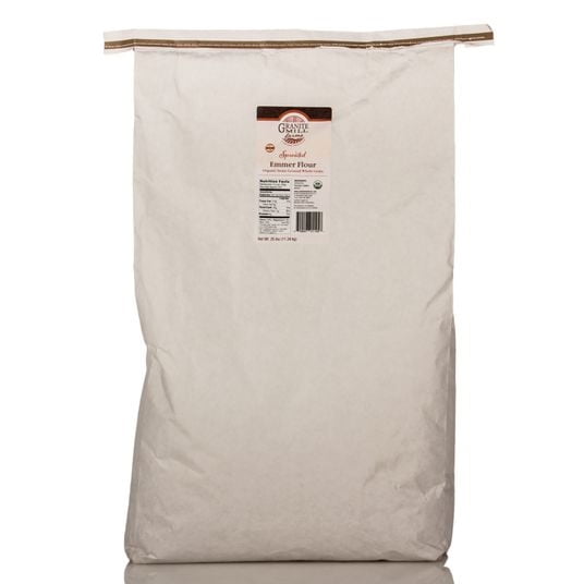 Granite Mill Farms Emmer Flour, Sprouted, Organic25 lb