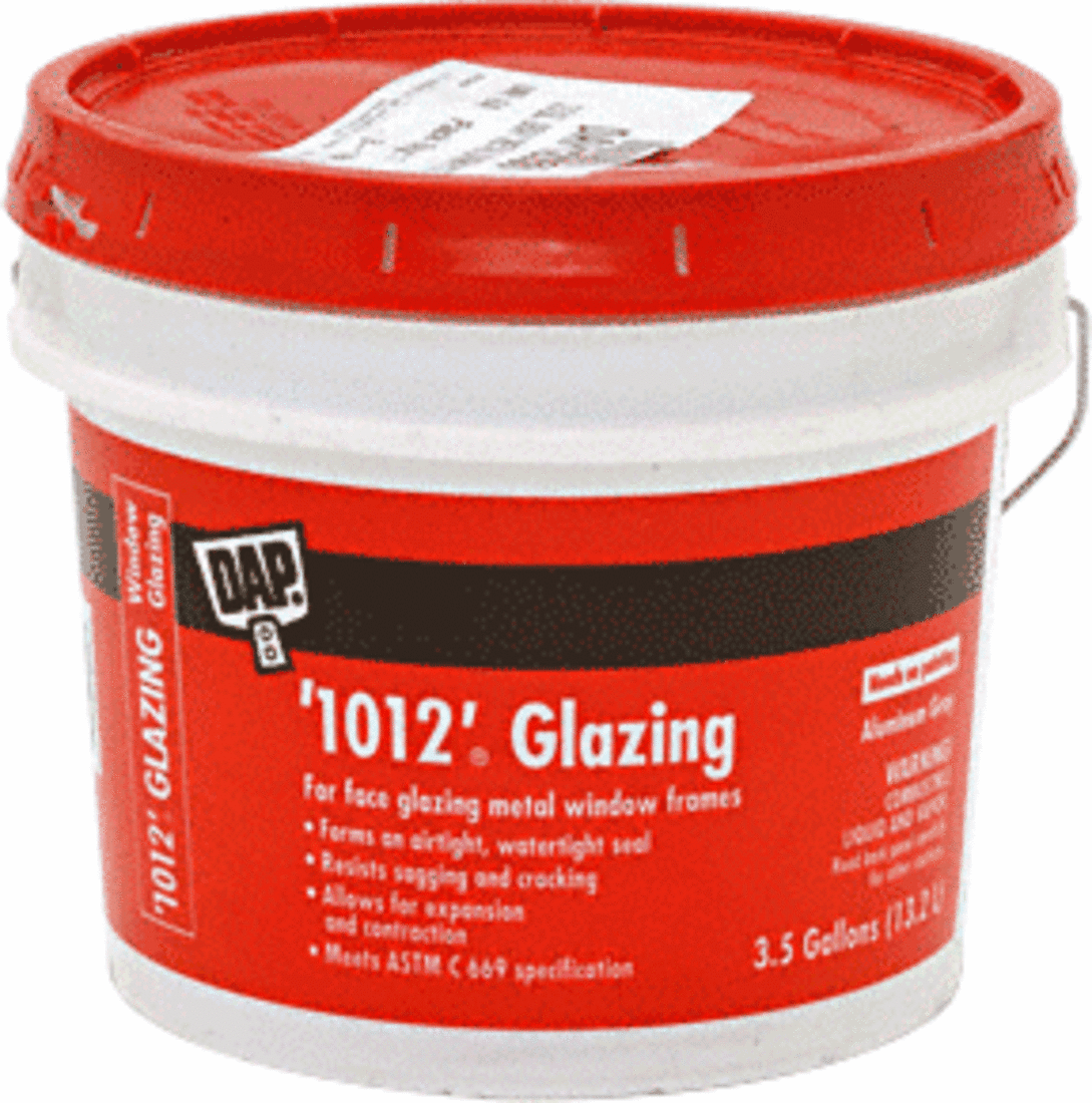 CRL Gray DAP® '1012'® Glazing Metal Sash Putty 3.5 Gallons