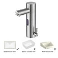 thumbnail image 6 of Aquaterior Automatic Sensor Bathroom Faucet Touchless Undermount Sink Tap Nickel, 6 of 10