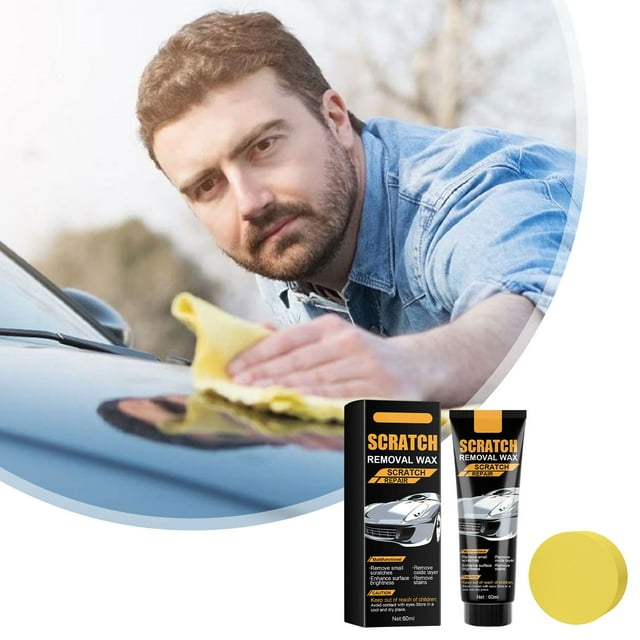 BotaniNest Scratch Removal Wax Scratch Remover For Vehicles Scratches Scratch Remover With Sponge For