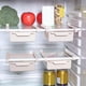 thumbnail image 3 of Cajón de refrigerador seguro y duradero estante de almacenamiento con espacio de varilla deslizante de 13 cm no tóxico para uso doméstico cocina, 3 of 8