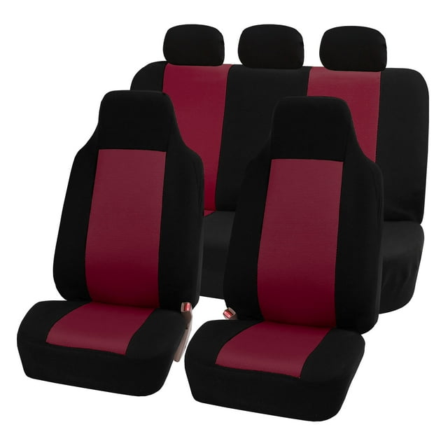 Classic Two Tone Universal Seat Covers Fit For Car Truck SUV Van - Full Set