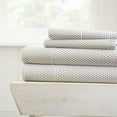 thumbnail image 3 of Simply Soft Striped Patterned 4 Piece Bed Sheet Set, 3 of 3