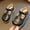 Black, variant on Girls Shoes Ballet Flats for Girl Party School Shoes