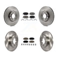 thumbnail image 1 of CMX Front Rear Disc Brake Rotors and Ceramic Pads Kit for Car Jeep Renegade Fiat 500X K8C-100935, 1 of 11