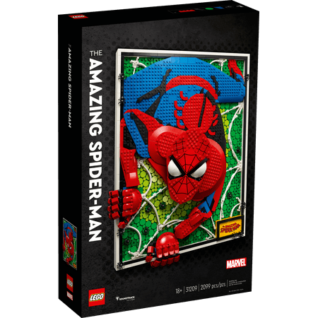 LEGO - Art The Amazing Spider-Man Super Hero Building Kit 31209