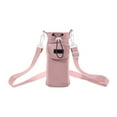 thumbnail image 3 of Bolsa para botella de agua con correa, funda para taza, soporte para teléfono, para escalada y pesca Rosa, 3 of 9