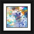 thumbnail image 1 of Auda, Christine 12x12 Black Ornate Wood Framed with Double Matting Museum Art Print Titled - Feeling Groovy, 1 of 4