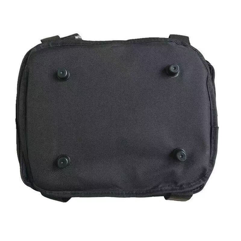Detachable Waterproof Bike Handlebar Basket Front Bicycle Pet Carrier Frame Bag 33x28x24cm