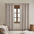 thumbnail image 1 of Cortina Madison Park Anaheim Cabin Plaid 50x95 Marron, 1 of 7