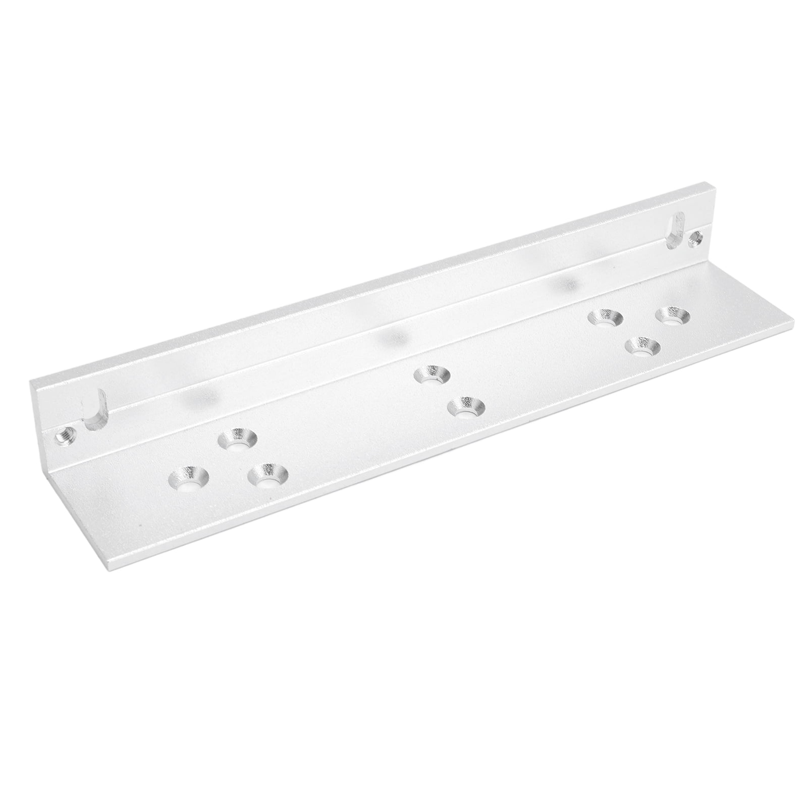 NFTIGB Inward Door Z L Bracket 180KG Holding Force Aluminum Alloy Security Holder Stand for Electromagnetic Lock Hardware Set, 7.09 in / 180 mm