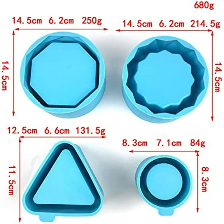 Cylinder Silicone Mould, Geometry Flexible Mold