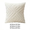thumbnail image 3 of Throw Pillow Covers 20x20 Inch, Soft Plush Decorative Square Pillowcases, Farmhouse Holiday Cushion Covers for Couch Sofa Living Room Bedroom Outdoor Home Decor, 3 of 9