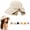 Beige, variant on Carlikeit Women's Wide Brim Sun Hat with Bowknot Foldable Design Breathable Summer Beach Hat for Travel