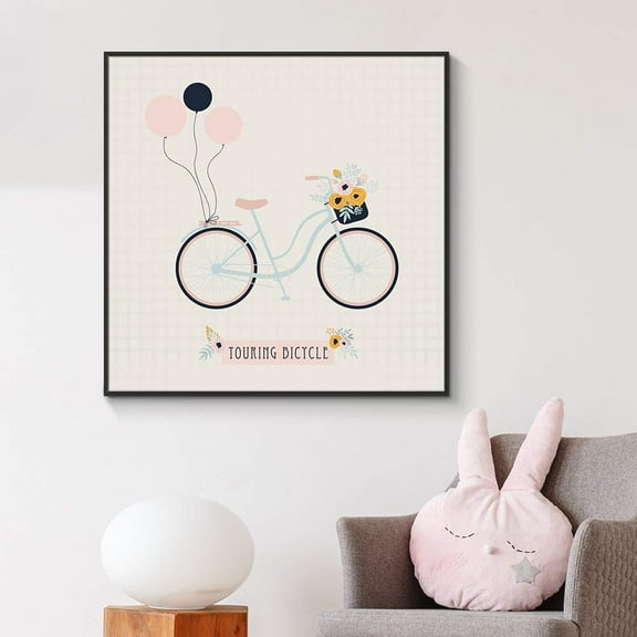 wall26 Floating Framed Canvas Wall Art for Living Room, Bedroom Canvas Prints for Home Decoration Ready to Hang - 24x24 inches
