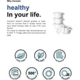 thumbnail image 6 of 28 oz Ceramic Soup Bowls with Handles & Silicone Lids, Microwave & Oven Safe, Leak-Proof Set of 4, 6 of 6
