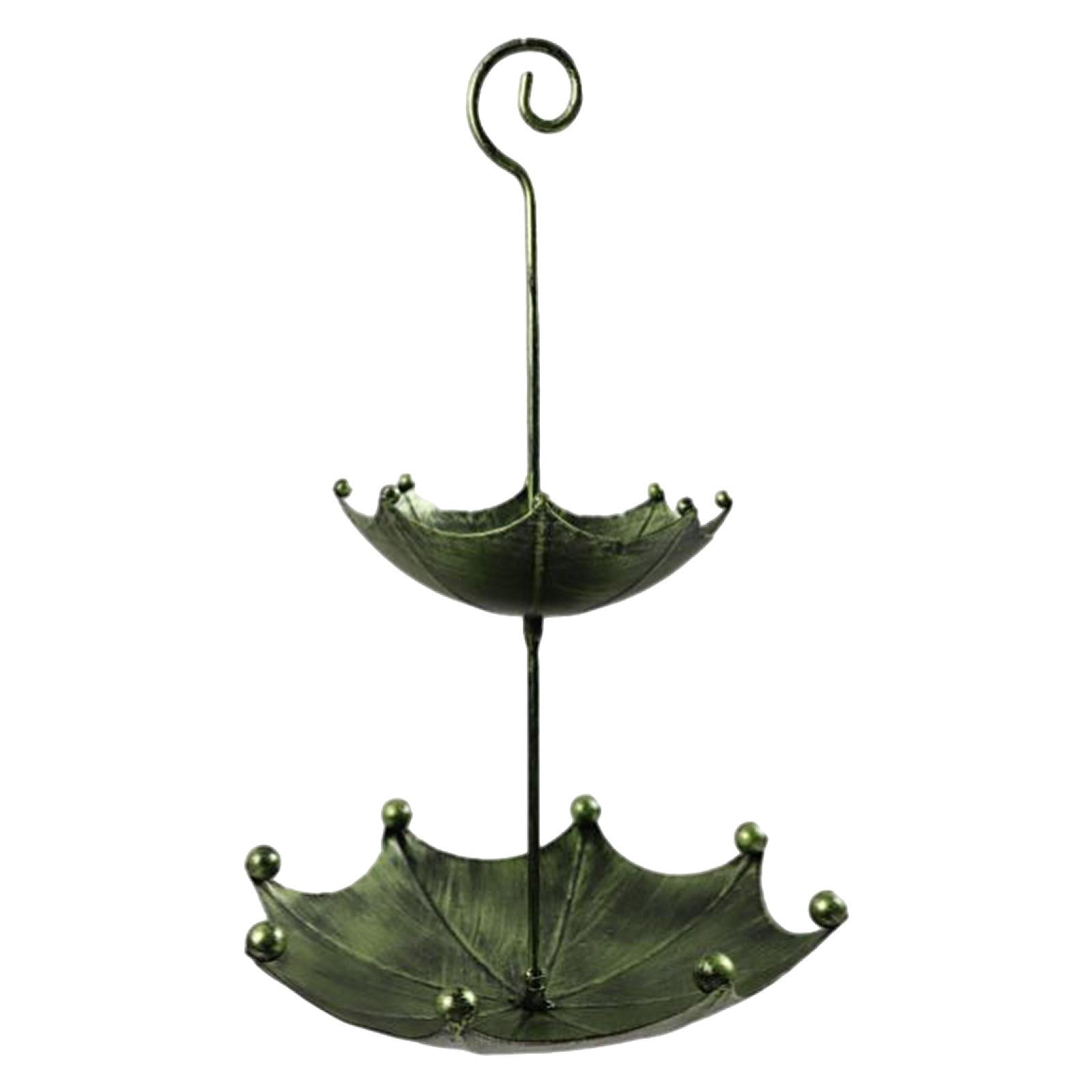 Dualoai Bird Feeder Outdoor Hanging Bird Bath for Park Hummingbird Wildbird Drinking
