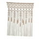 thumbnail image 2 of Cortina de macramé para colgar en la pared, estilo bohemio, hecha a mano, con borlas para dormitorio. Tipo B, 2 of 9