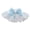 Blue, variant on ruhuadgb Eco-friendly Pet Saliva Towel Soft Touch for Small Dogs Costume Accessories