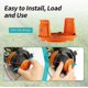 thumbnail image 4 of Tapa de carrete para Worx, repuesto de tapa de carrete para Worx, compatible con Worx Weed Eater (paquete de 3), 4 of 4