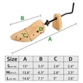 thumbnail image 3 of Expansor de camilla de hormas de madera, 3 of 7